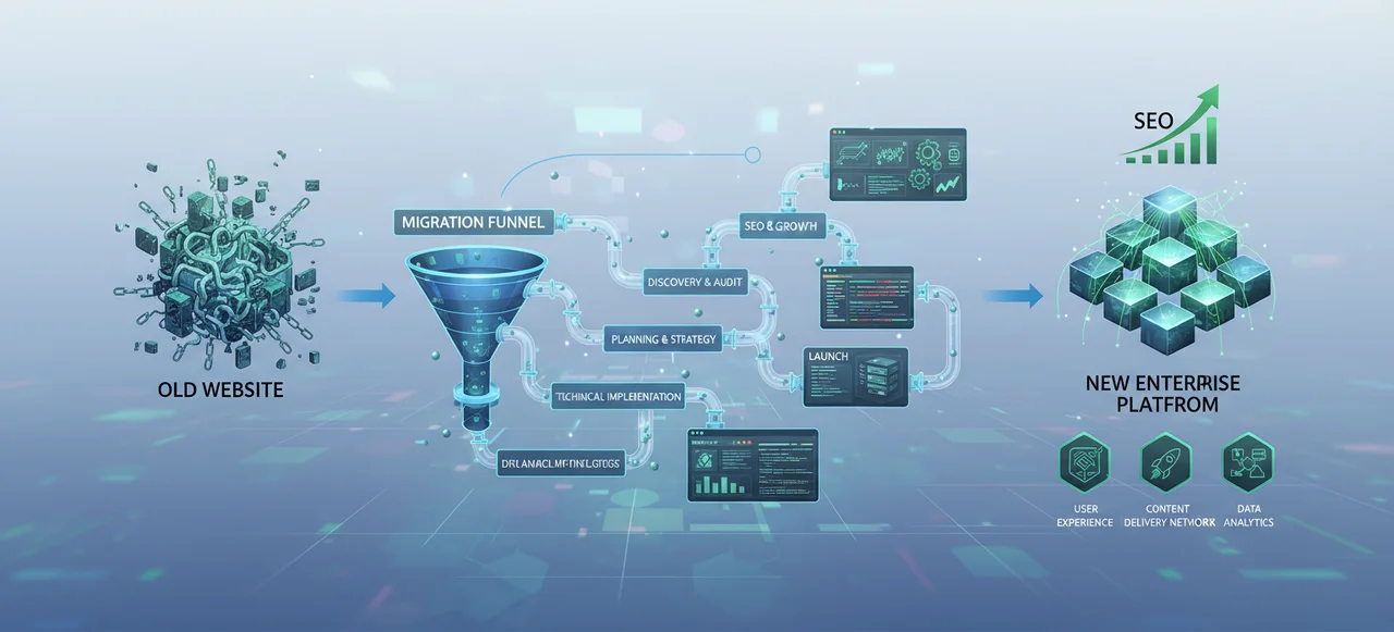 Enterprise Site Migration Strategy for Large Scale Websites – featured image